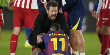 Barcelona rozó la hazaña ante el Atlético de Madrid, finalista después de 13 años