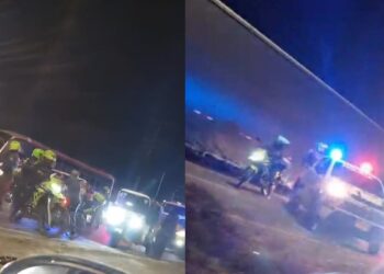 Capturan a dos hombres tras persecución en Malambo por atentado contra presunto mototaxista