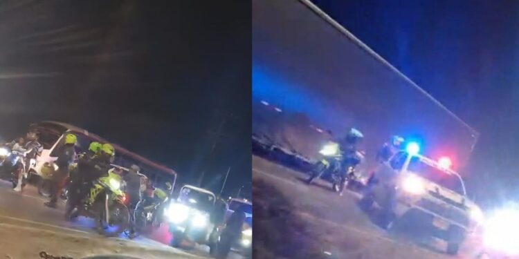 Capturan a dos hombres tras persecución en Malambo por atentado contra presunto mototaxista