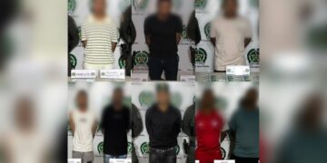 Capturan a ocho presuntos extorsionistas de comerciantes en Barranquilla y Soledad