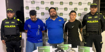 Capturan a tres hombres y aprehenden a dos menores con armas en Repelón