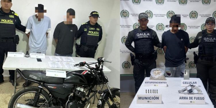 Capturan a tres presuntos extorsionistas en Juan de Acosta: estarían vinculados a atentados contra comerciantes