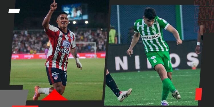 Cuándo juegan Junior vs. Nacional por LigaBetPlay: equipo, fecha, hora y TV en vivo