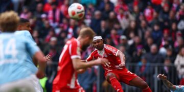 El Bayern Múnich, sin el suspendido Luis Díaz, goleó al Union Berlín