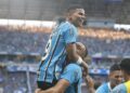 Enamorado anotó un golazo en la victoria 3-0 del Gremio ante el Internacional