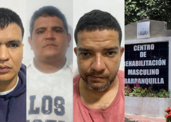 Este es el prontuario de los tres reclusos fugados de la Cárcel Distrital El Bosque