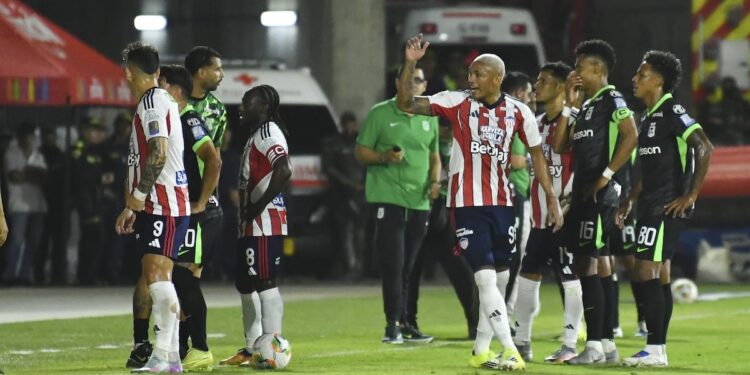 Jermein Peña gambetea la prensa tras la derrota de Junior ante Nacional