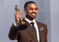 La particular manera en la que Michael B. Jordan celebró su Oscar