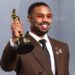 La particular manera en la que Michael B. Jordan celebró su Oscar