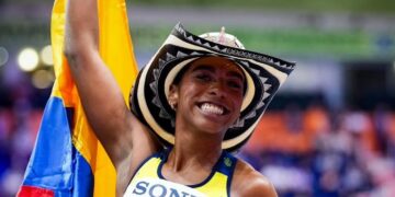 La vallenata Natalia Linares gana bronce en salto de longitud en torneo internacional en Torun