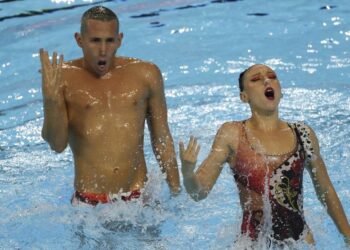 Los colombianos Emily Minante y Gustavo Sánchez, medalla de plata en París