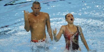Los colombianos Emily Minante y Gustavo Sánchez, medalla de plata en París
