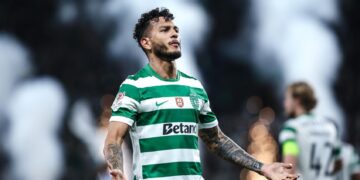 Luis Suárez puso en ventaja al Sporting en la ida de semifinales de la Copa de Portugal