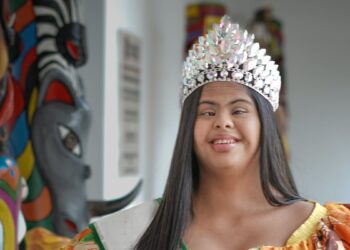 María Ojeda, la joven que porta la corona de la inclusión en Galapa