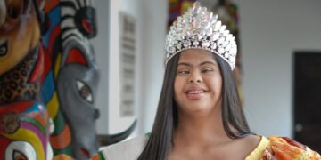 María Ojeda, la joven que porta la corona de la inclusión en Galapa