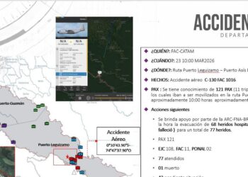 MinDefensa descarta ataque de actores ilegales a avión accidentado en Putumayo