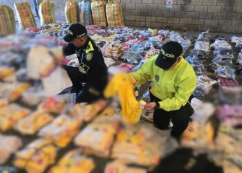 Policía Fiscal y Aduanera incautó 12.000 unidades de confecciones ilegales: 1.000 de ellas eran camisetas de la ‘tricolor’