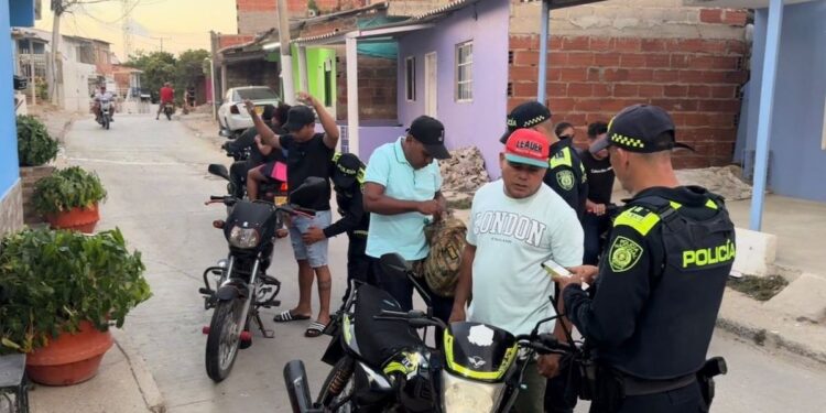 Policía refuerza controles en Puerto Colombia durante Semana Santa