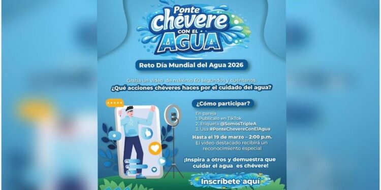 “Ponte Chévere con el Agua”, el reto creativo de Triple A para estudiantes del Atlántico