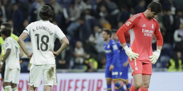 Real Madrid cayó en casa y se aleja de la lucha por el título de LaLiga