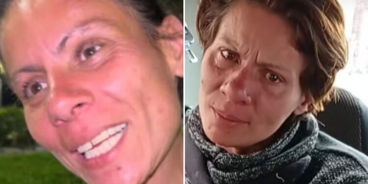 "Recaí otra vez": la exmodelo Ingrid Karina volvió a las calles