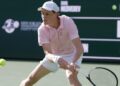 Sinner conquistó por primera vez el título en el Indian Wells