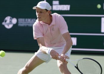 Sinner conquistó por primera vez el título en el Indian Wells