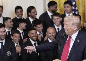 Trump recibió a Messi en la Casa Blanca y le dijo que era mejor que Pelé
