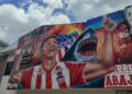Un mural para resaltar el amor por Teo y Junior