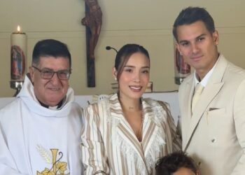 Video | El bautizo de Dominic, el hijo menor de Luisa Fernanda W