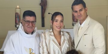 Video | El bautizo de Dominic, el hijo menor de Luisa Fernanda W