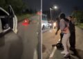 Video | Johanna Fadul y Juanse Quintero involucrados en accidente de tránsito
