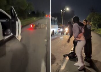 Video | Johanna Fadul y Juanse Quintero involucrados en accidente de tránsito