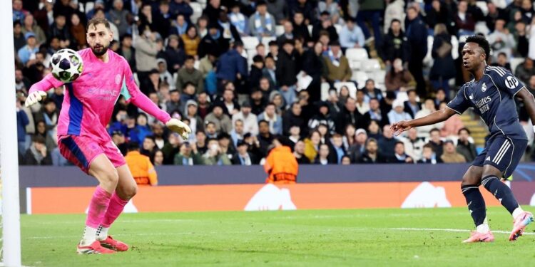 Vinicius Junior apagó la esperanza de remontada del Manchester City