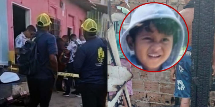 “Yo les gritaba que el niño se encontraba adentro”, madrina del menor que murió en incendio en Rebolo