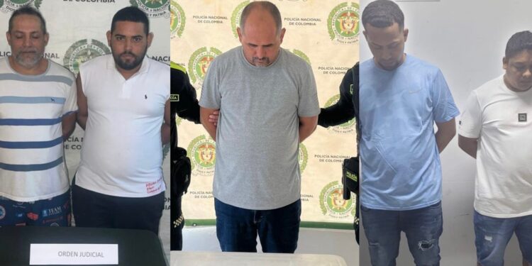 A prisión siete señalados de robar más de $400 millones de carro de valores en Soledad