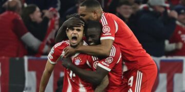 Así narraron en alemán el golazo de Luis Díaz