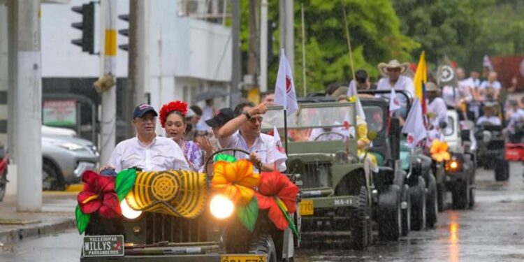Así será el recorrido del desfile de Jeep Willys Parranderos en Valledupar