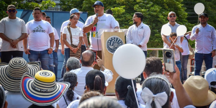 Baranoa marcha por la paz ante escalada de violencia