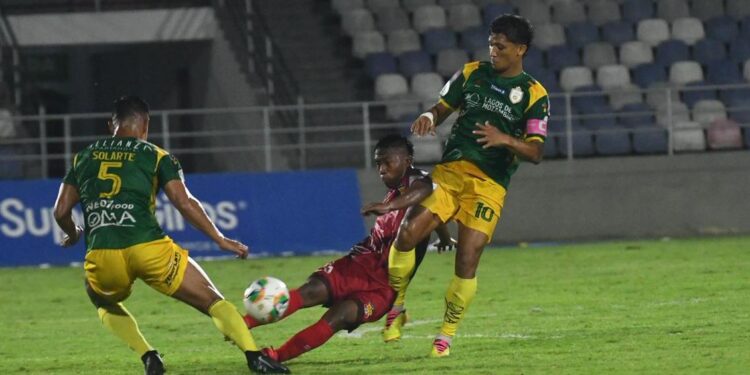 Barranquilla FC y Real Cartagena igualaron sin goles en el inicio de los cuadrangulares
