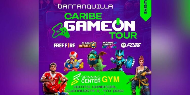 Barranquilla celebra el Día del Niño con el Caribe Game On Tour 2026
