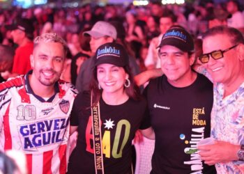 Barranquilla vibró en el concierto de celebración de sus 212+1 en el Gran Malecón