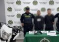 Capturados dos presuntos extorsionistas en Malambo cuando intentaron huir en moto hurtada