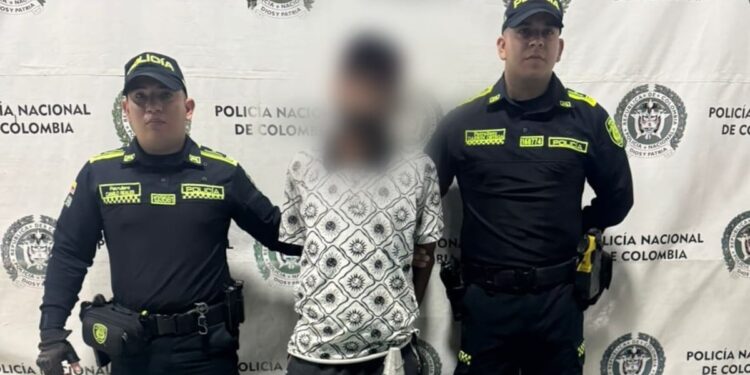 Capturan a hombre en el sur de Barranquilla con una granada de mortero