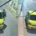 Crimen en Simón Bolívar: revelan video de hombre saliendo del taxi en el que fue hallado el cadáver de la víctima