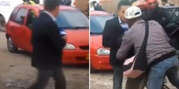 En video quedo grabado el intento de robo a un periodista en Bogotá