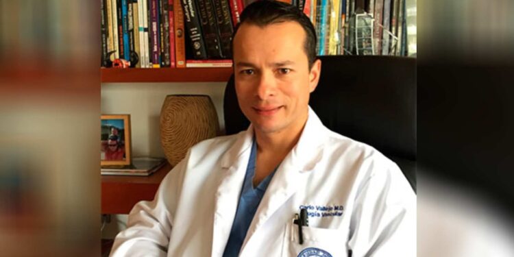 Falleció en Bogotá el reconocido médico cirujano vascular Carlo Vallejo Mora