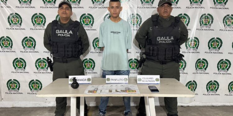 Gaula de la Policía Metropolitana capturó a alias Yayito, presunto extorsionista de ‘los Costeños’