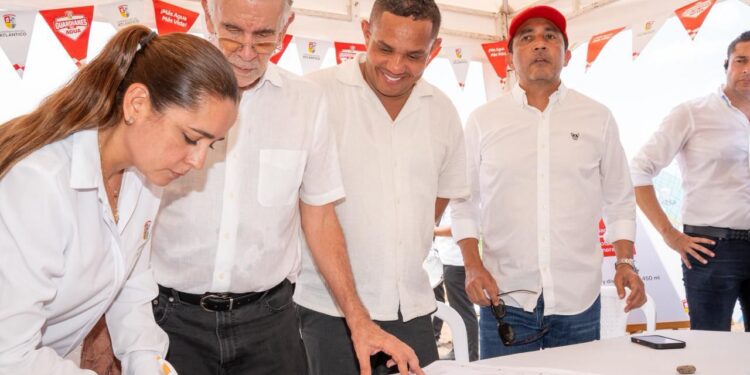 Gobierno de Eduardo Verano inicia obra de acueducto en Villa Rosa y avanza hacia la cobertura rural total en el Atlántico