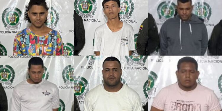 Golpe a la extorsión: capturan a seis presuntos integrantes de ‘Los Costeños’ y ‘Los Pepes’